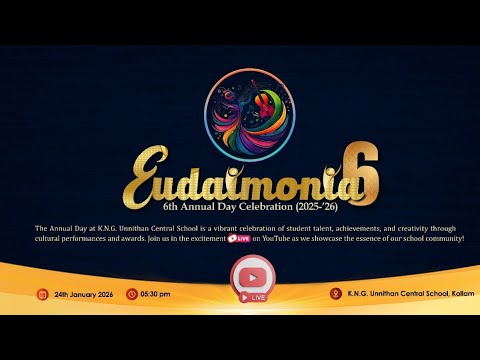 EUDAIMONIA 6  |  The 6th Annual Day Celebration of KNGUCS
