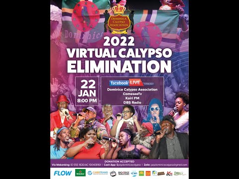 Dominica Virtual Calypso Monarch 2022 Season - Eliminations
