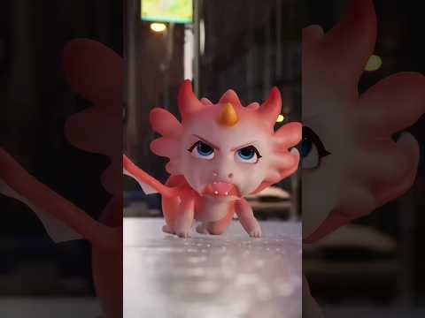 O DRAGÃOZINHO DEFENDEU A MENINA!!! | paródia do dragão #shorts #animation