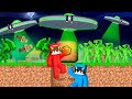 APOCALIPSIS De ALIEN Vs BUNKER SECRETO En Minecraft