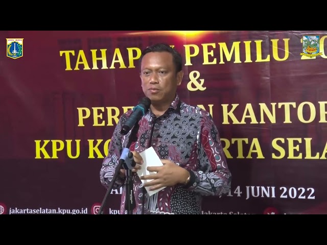 PERESMIAN KANTOR KPU JAKARTA SELATAN