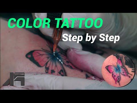 Color Tattoos, explained step by step in real time