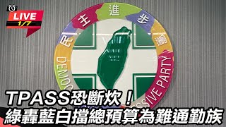 TPASS恐斷綠轟藍白擋總預算為難通勤族