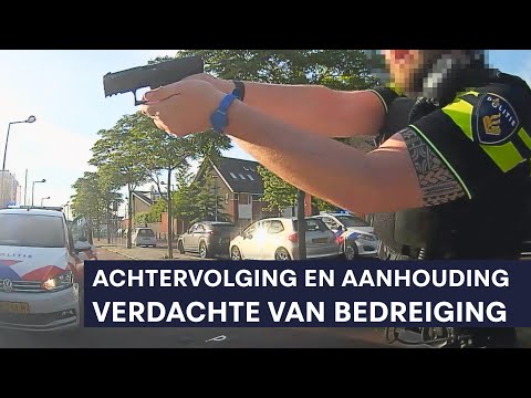 Politie | Verdachte van bedreiging met een vuurwapen | Achtervolging | Landelijke Eenheid |
