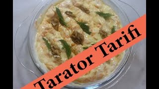 TARATOR Yoğurtlu Havuç Salatası Tarifi