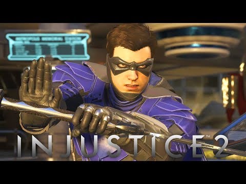 Nightwing Lives On! - Staff of Grayson Gameplay - Injustice 2 PART 1