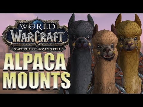 The 3 ALPACA MOUNTS & Where to Find Them! | Patch 8.3