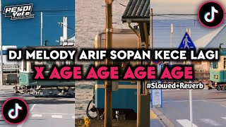 Download lagu DJ MELODY ARIF SOPAN KECE LAGI X AGE AGE AGE AGE VIRAL TIKTOK mp3
