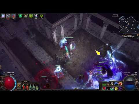 Path of Exile 3.8 Blight League Shaper - Necro Slave Drivers + Skele