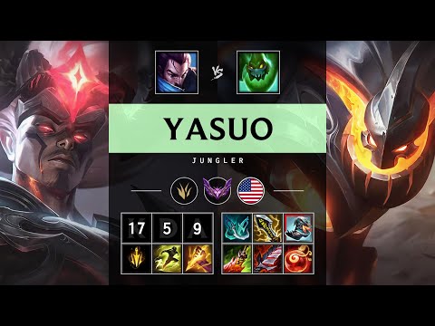 Yasuo Jungle vs Zac - NA Master Patch 25.20