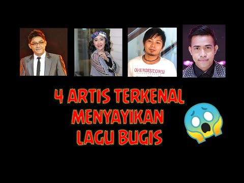 luar Biasa 4 Artis Terkenal Menyanyikan Lagu Daerah Bugis Sulawesi Selatan