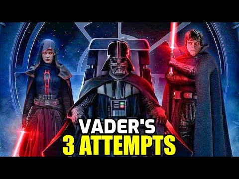The ONLY 3 Times Darth Vader Tried to DETHRONE Palpatine