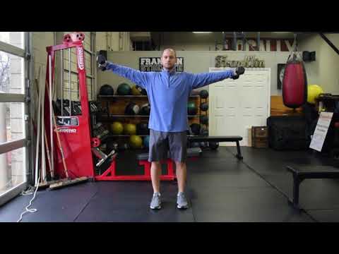 Shoulder Abduction Iso Hold with Alternating Lateral Raise