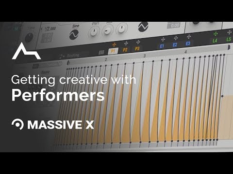 Getting creative with Performers in Massive X ( Includes preset download )