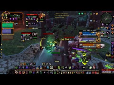WoW PvP Affliction Lock Arenas & BG's | 7.3.5|  (Vod)