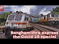 Sanghamithra express Covid 19 special bullet speed.