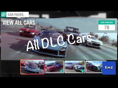 Forza Horizon 4 - All DLC cars