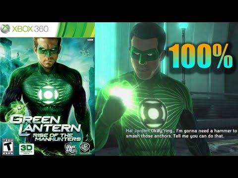 Green Lantern: Rise Of The Manhunters [17] 100% Xbox 360 Longplay