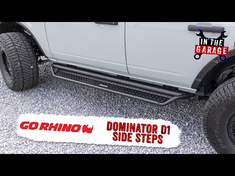 Go Rhino DOMINATOR XTREME D1 SIDE STEPS
