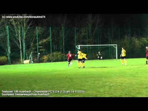 Testspiel: VfB Auerbach - Chemnitzer FC II 2:4 (1:3) am 14.11.2014