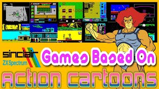 ZX Spectrum Games Based On Action Cartoons