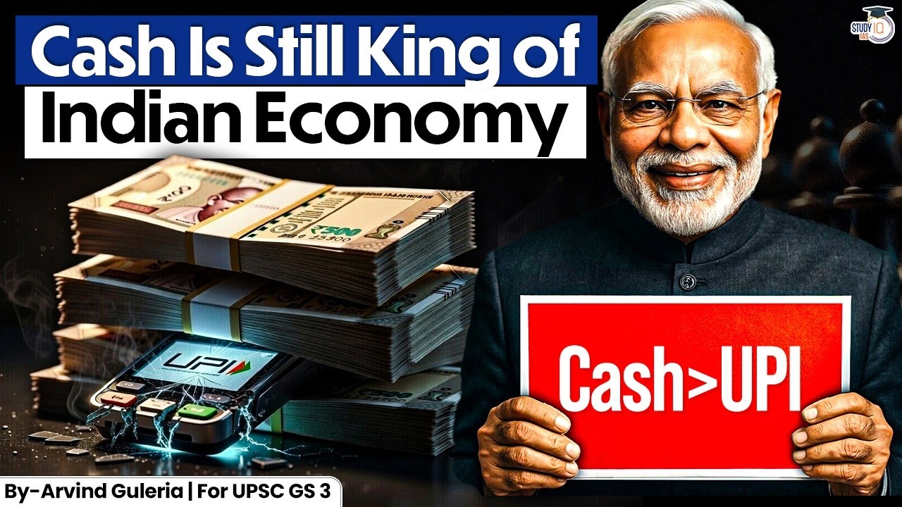 Why Do Most Indians Still Prefer Cash Over Digital Payments? | Indian Economy Explained |StudyIQ IAS