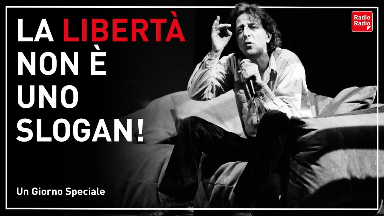 LA LEZIONE DI GABER CHE ABBIAMO DIMENTICATO: 'LA LIBERTÀ È PARTECIPAZIONE' | Con Duranti e Contri