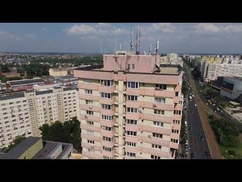 Filmare aeriana cu drona a cartierului Pantelimon