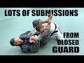 Jiu-Jitsu Submissions | Lots of Closed Guard Submissions