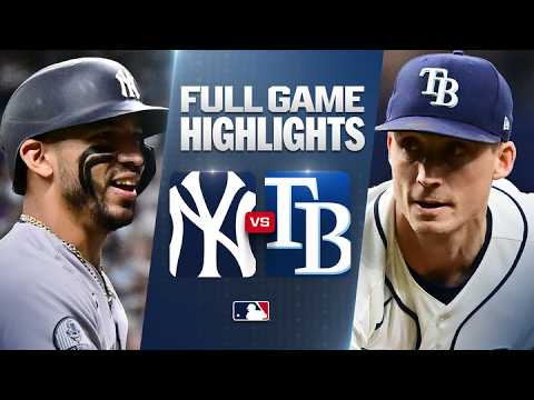 탬파베이 VS 뉴욕양키스 1:5 MLB 하이라이트