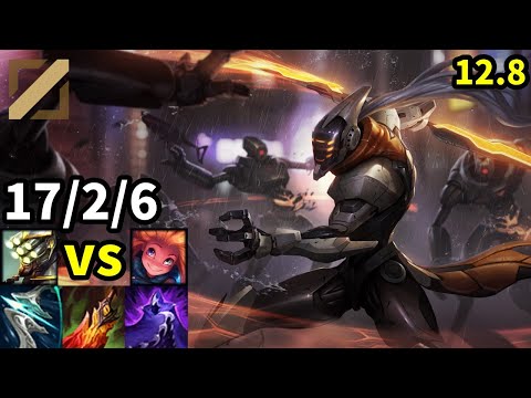 Master Yi Mid vs Zoe - NA Master | Patch 12.8