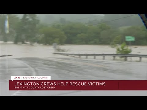 Lexington Crews help rescue victims