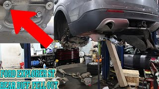 SAFETY REACLL 23S55 -FORD EXPLORER HYBRID REAR DIFFERENTIAL FELL OUT WHILE DRIVING. #recall #safety