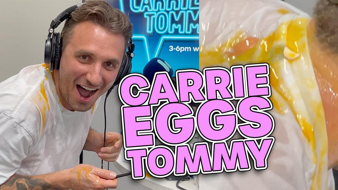 Tommy Little Gets EGGED | Carrie & Tommy