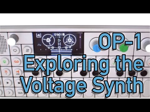 Teenage Engineering OP-1: New Voltage Synth Demo Song