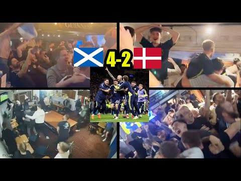 Crazy Scotland Fan Reactions To McLean's Last Minute Goal To Qualify For The World Cup 2026