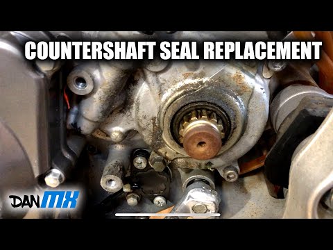 COUNTER SHAFT SEAL REPLACEMENT | Easy oil leak fix!