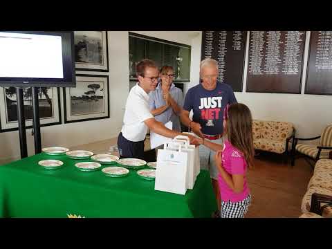 Premiazione gara PUTTING GREEN GOLF TOURNAMENT- G:C.Punta Ala 13.08.2018