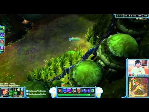 Crs Voyboy - Katarina vs Cait and Lulu - top lane [Bad quality] (Diamond l)