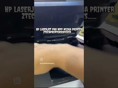 HP LaserJet Pro MFP M126a Printer