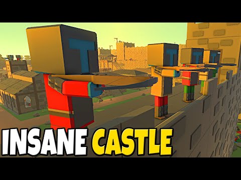 Massive Medieval CASTLE WALLS Defense! - Ancient Warfare 3: Battle Simulator