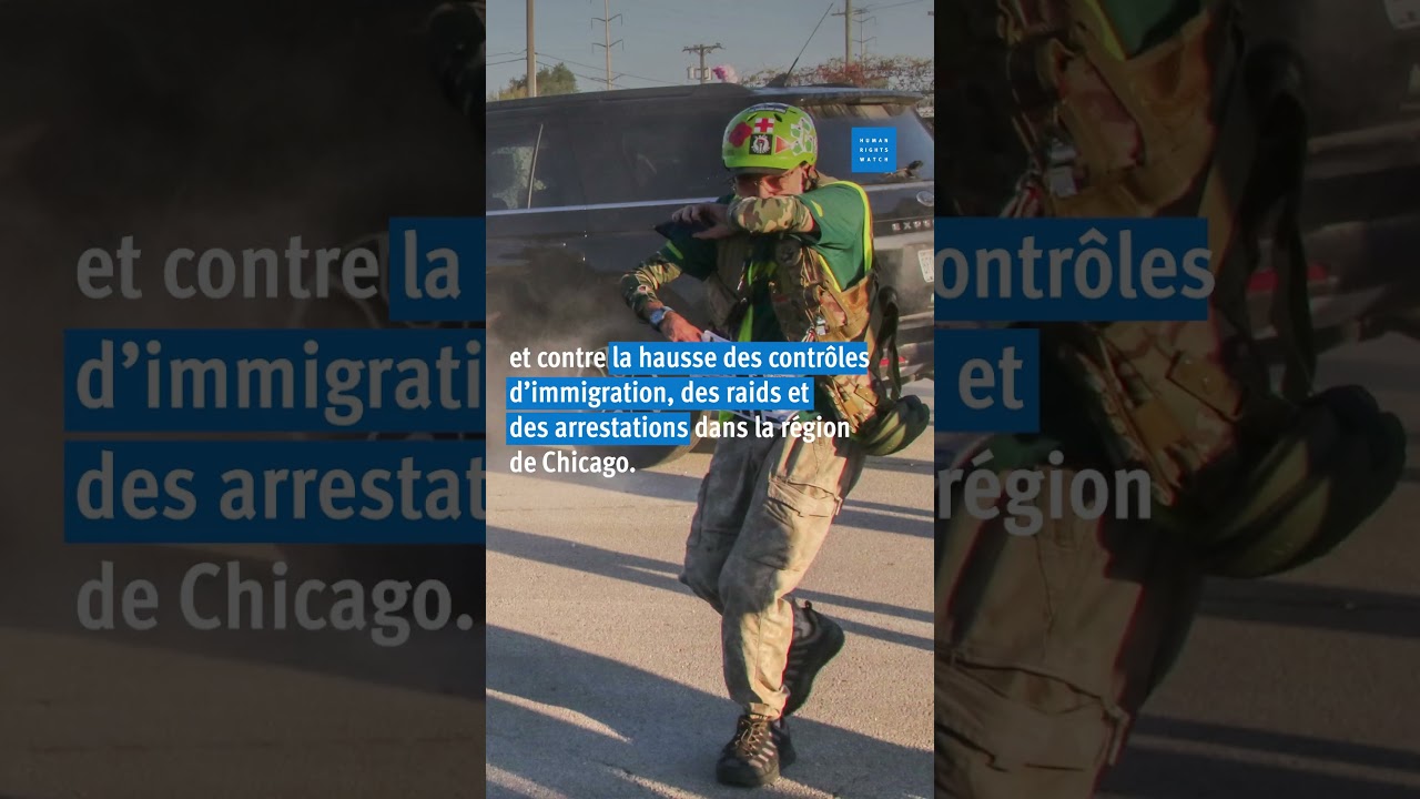 États-Unis : Intervention d'agents de l'ICE à Chicago
