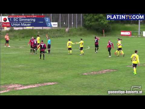 20.05.17 1. SC Simmering - Union AC Mauer - Highlight  (2. Halbzeit / 74:03) am 20.05.2017 17:01