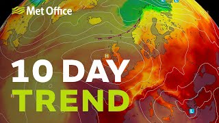 10 Day Trend - How hot will it be and how long will the sunshine last