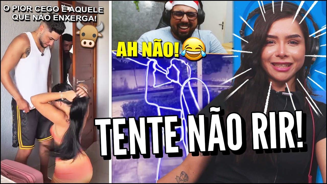 ESSES MEMES SAÍRAM DO CONTROLE 😂😂 - MELHORES SHORTS TENTE NÃO RIR (JOVENS REAGEM)