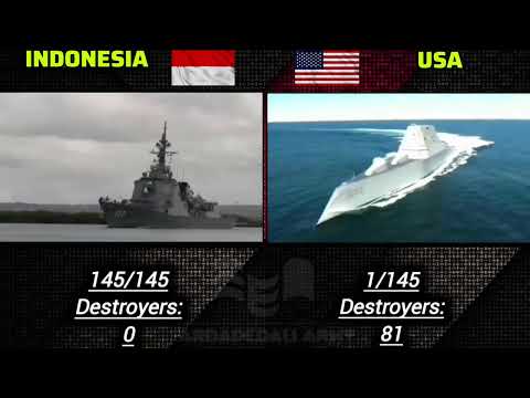 Indonesia Vs USA | Military  power comparison 2025 | USA Vs Indonesia 