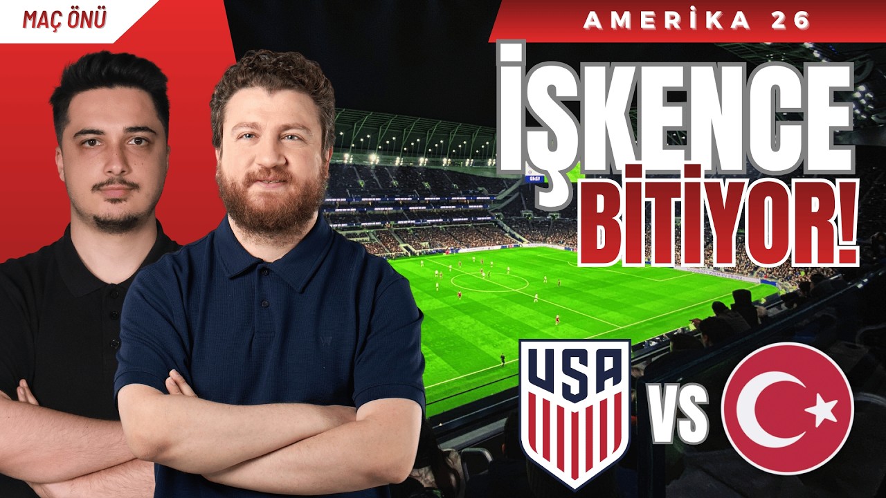 Türkive vs ABD... Gol Atabilecek Miyiz? Değişik 11?... | DK Önü