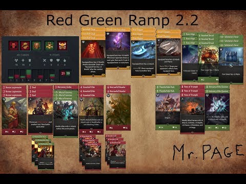 Steam Community :: Video :: Artifact Deck Tech: Red Green Ramp V2.2 (90 ...