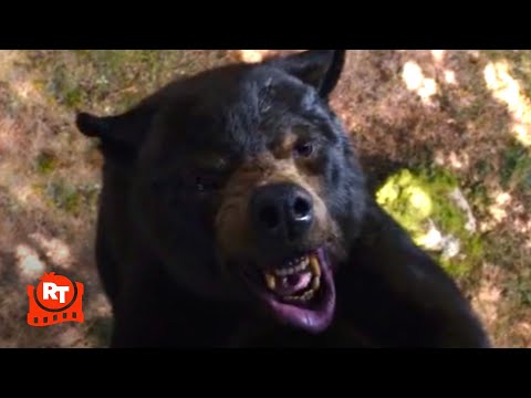Cocaine Bear (2023) – Eaten Alive in the Tree Scene | Movieclips