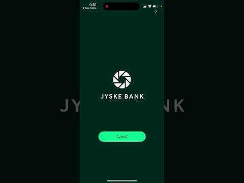 How to install Jyske Bank app on iPhone?